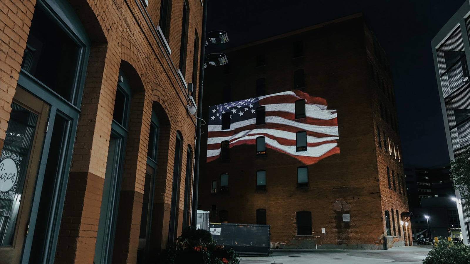 Historic Brick Building — projection mapping case study